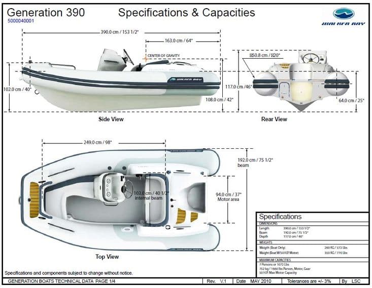 Walker Bay Generation RIB 390  - Image 9 of 9